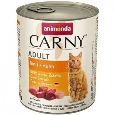 Animonda Carni Adult Cat su jautiena ir vištiena