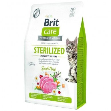 Brit Care Cat GF Sterilized Immunity Support, 7 kg