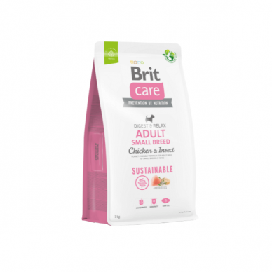 Brit Care Sustainable Adult Small Breed Chicken&Insect