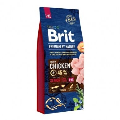 Brit Premium By Nature Senior L/XL, 15 kg