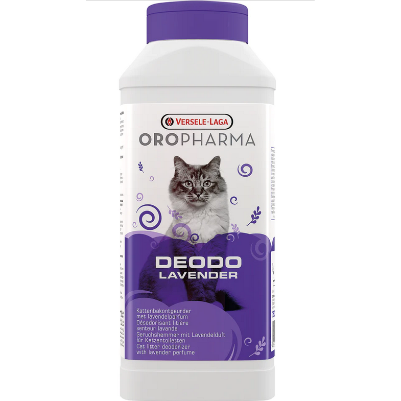 DEODOO Levandų kvapo milteliai kačių tualetui, 750 g DEODOO Levandų kvapo milteliai kačių tualetui, 750 g