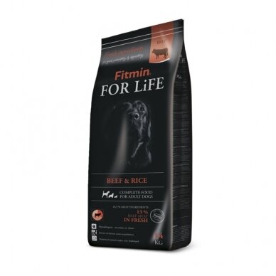 Fitmin For Life Adult Beef&Rice