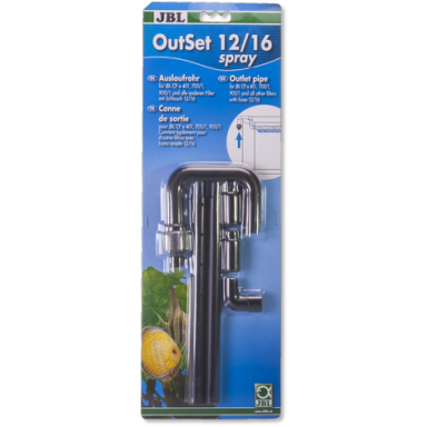 JBL Outset Spray vandens grąžinimo vamzdeliai JBL Outset Spray vandens grąžinimo vamzdeliai