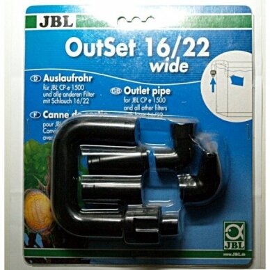 JBL OutSet Wide vandens grąžinimo vamzdeliai