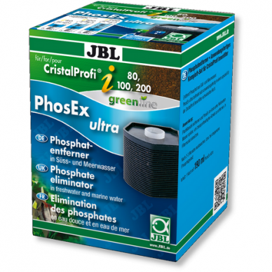 JBL PhosEx ultra, fosfatų sugėriklis su krepšeliu skirtas CrystalProfi i80-i200