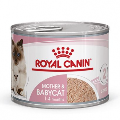 Royal Canin Mother & Babycat Mousse, 195 g 5 vnt.