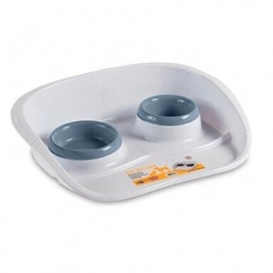 STEFANPLAST SET DINNER padėklas su dubenėliais tamsiai melynas STEFANPLAST SET DINNER padėklas su dubenėliais tamsiai melynas